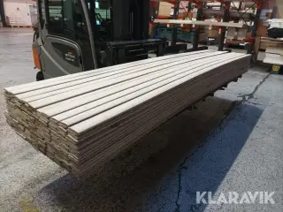 Blokhus brædder grundmalet hvid 66m2