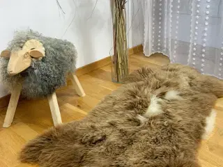 Lækkert Texel fåreskind – Tykt, blødt og varmt