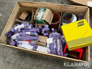Lot - stropper svejsetråd og øvrigt