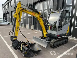 Grävmaskin Wacker Neuson 2503 med tillbehör