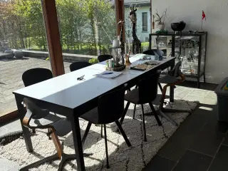 Spisebord med sommerfugle udtræk ❤️