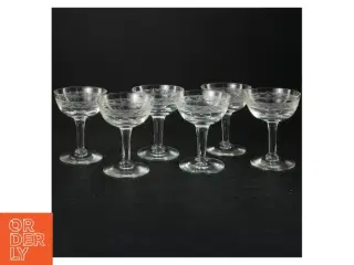 Sæt med 6 cocktailglas (str. 9 cm)