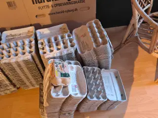Masser af æggebakker nogle helt nye