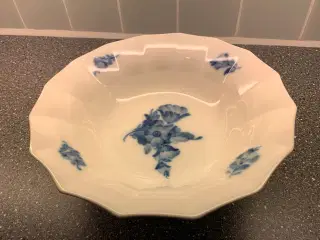 Porcelain Blå Blomst Fade