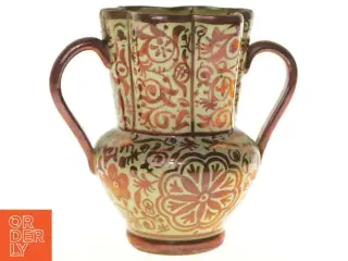 Dekorativ spansk vintage krukke (str. 17 x 20 cm)
