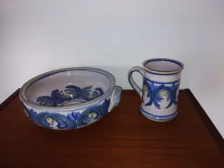 Viggo Kyhn vase og frugtskål