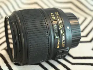 NIKON objektiv Nikkor AF-S 35 mm 1.1:8