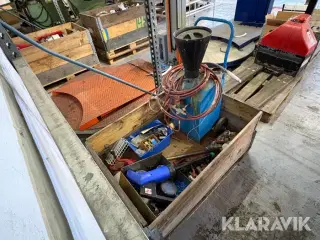 Samlet lot - malersprøjte, vvsudstyr mm