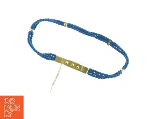 Flettet armbånd (str. Længde. 81 cm. b. 2 cm)