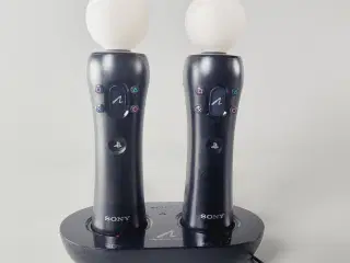 🎮 PlayStation Move Controllere (2 stk.) + Oplader