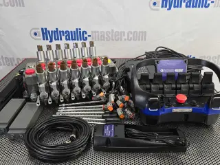 Walvoil DPX 100 7 sektioner Scanreco RC 400