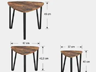 inskudsborde / sidebord / sofaborde