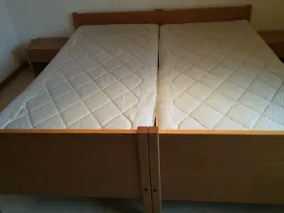 To senge minus madras, med sengenord