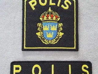 Sverige politi 2 tøjmærker