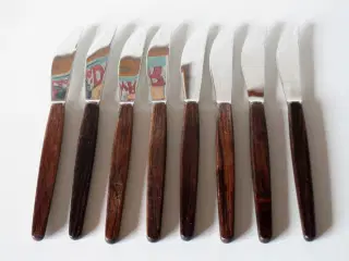 Lundtofte knive med palisanderskaft