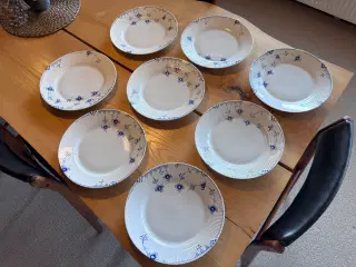 Royal Copenhagen Blå Element 28 cm tallerkener