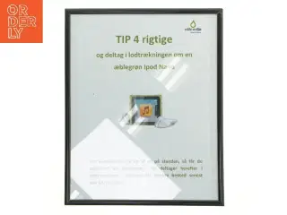 Billederamme med tekst (str. 31x25 cm)