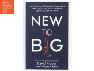 New to Big af David Kidder, Christina Wallace (Bog)
