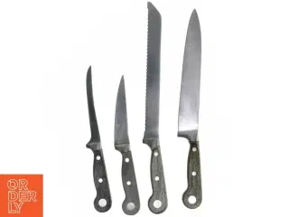 Sæt med køkkenknive fra IKEA (str. 35 cm og. 37 cm og. 26 cm og. 25 cm)