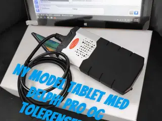 🔧 Komplet Diagnosepakke med Tablet – Klar til Bru