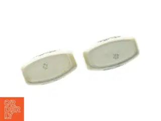 Aksini Keramik fade med Sorte Bonderoser (str. 19 x 10 cm)