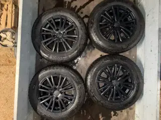Helt nye alu vinterhjul med Conti TS870