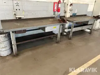 Værkstedsborde 2 styk