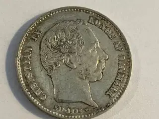 1 krone 1898 Danmark - Dårlig stand