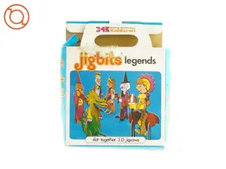 Slot-together 3D jigsaws af Jigbits legends