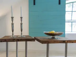 Egetræs borde i eget design