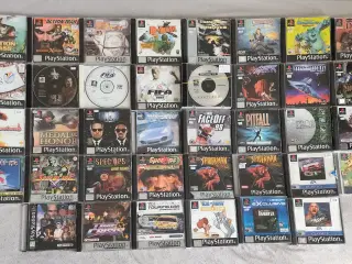 Blandede PS1 Spil - Blandede PlayStation 1 Spil