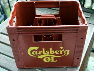 Pensionist Ølkasse fra Carlsberg plads til 12