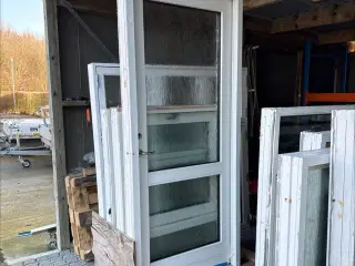 Hoveddør 2-lags træ alu