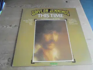LP – Waylon Jennings – This Time – fin stand 