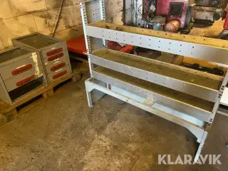 Værktøjs reol og skuffer