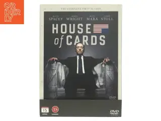 House of cards, first season med Kevin Spacey (DVD)