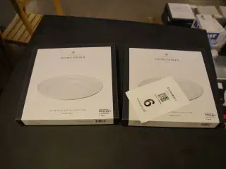 2 stk. tallerkener GEORG JENSEN