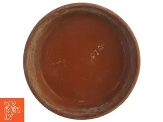 Rund terracotta underskål (str. Ø. 15,5 cm)
