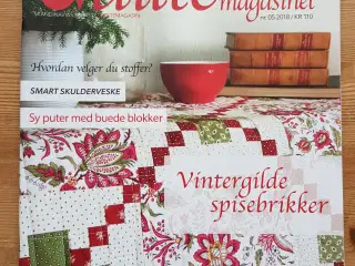 6 stk. Quilte Magasinet - norsk patchworkblad