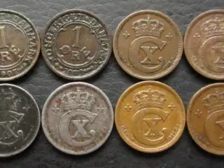 1 ører 1907-1923 8 stk