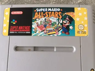 SuperMario All Stars Super Nintendo spil