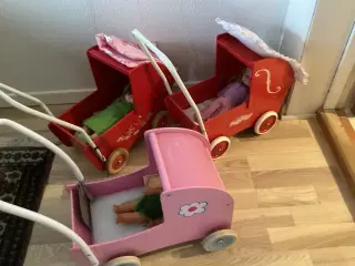 Dukkevogne. Kreativ og Baby love