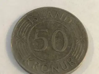 50 Kronur Island 1970