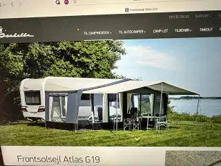 Isabella Atlas frontsolsejl G19