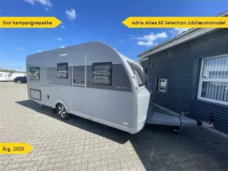 2025 - Adria Altea 502 UL Kampagne   Adria Altea 502 UL årg. 2025 5 Sovepladser, 4 Siddepladser 60 Selection jubilæumsmodel  med meget udstyr.