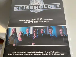 Komplet serie på dvd med rejseholdet, 12 stk dvd.