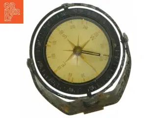 Vintage kompas i kardan aksel (str. Ø 11 cm)