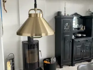 Messing  loftslampe / spisebordslampe
