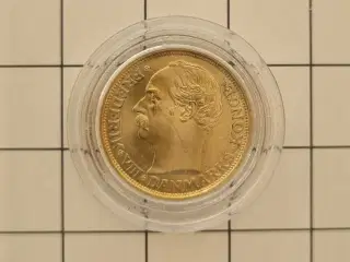 10kr guldmønter 1908 og 1909 frederik Vlll,