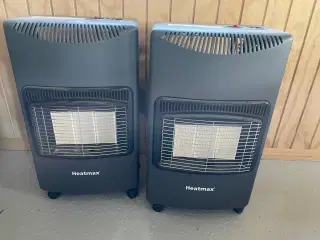 Gasvarmeovne 2 stk næsten nye Heatmax